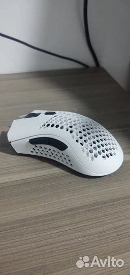 Беспроводная мгровая мышь BM-600 White RGB