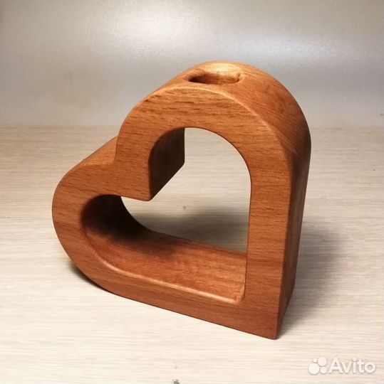 Ваза-пробирка Сердце