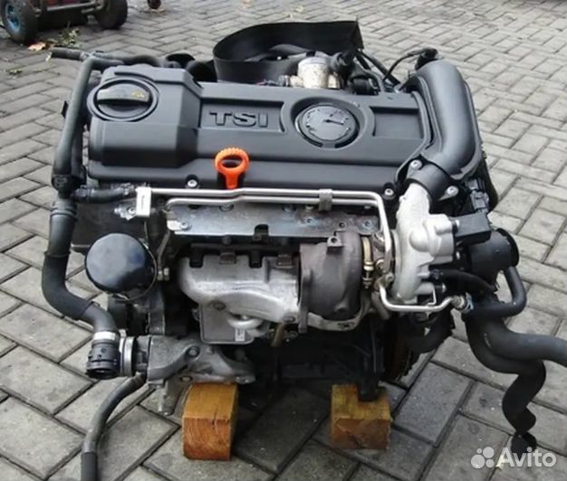 Бензиновый двигатель caxa 1.4 Fabia Jetta Golf