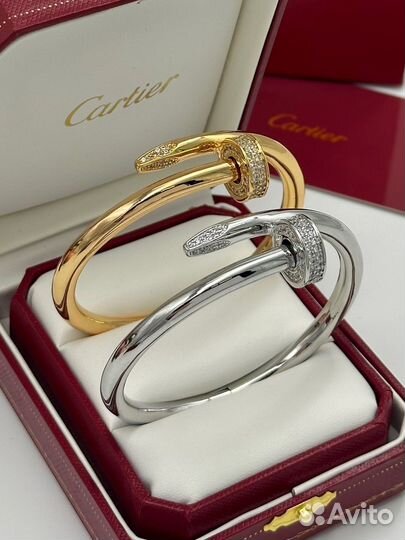 Браслет cartier гвоздь + кольцо
