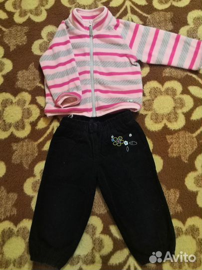 Пакет одежды для девочки, р 80