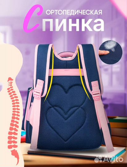 Школьный рюкзак для девочки