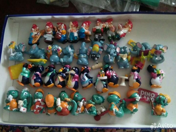 Игрушки из киндера 90х