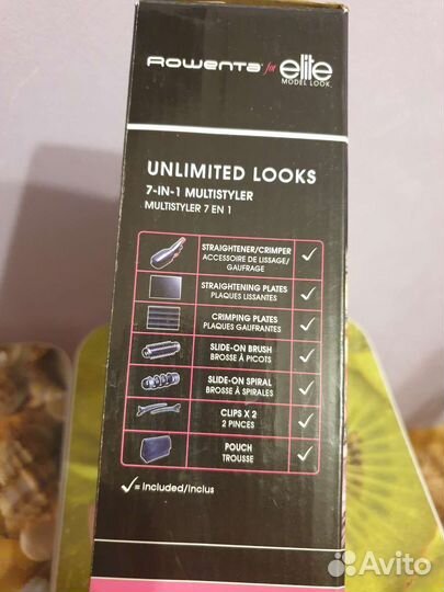 Мультистайлер Rowenta elite model look для волос