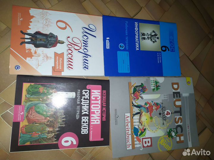 Рабочие тетради 6 класс