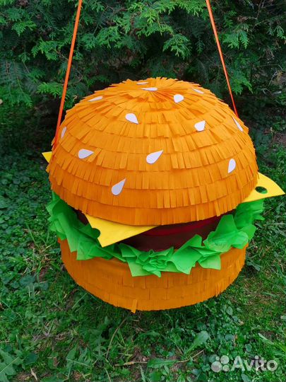 Пиньята гамбургер, в наличии