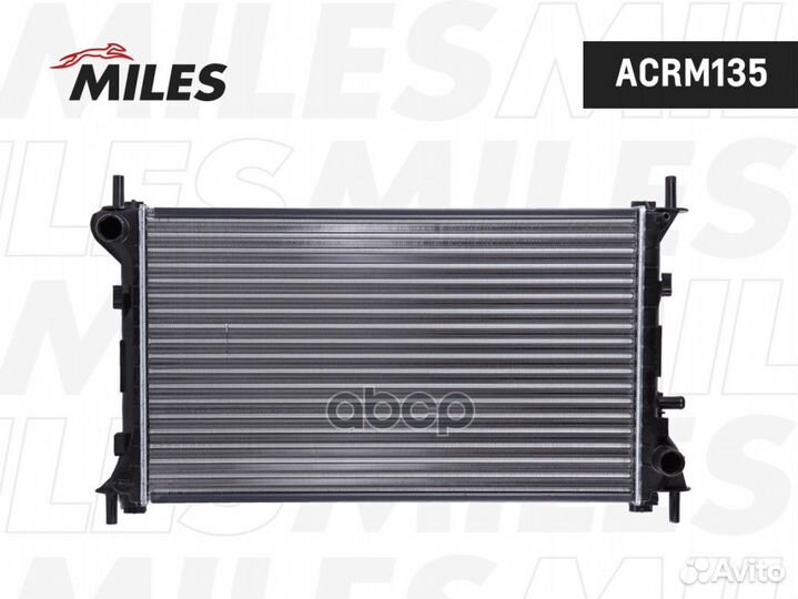 Радиатор (механическая сборка) ford focus 1.6/2