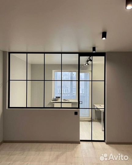 Перегородка межкомнатная под ключ