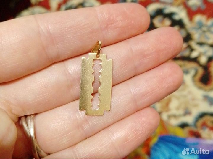 Золотой кулон подвеска 585