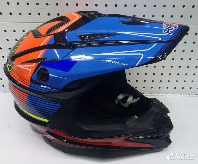 Шлем мото кроссовый hizer