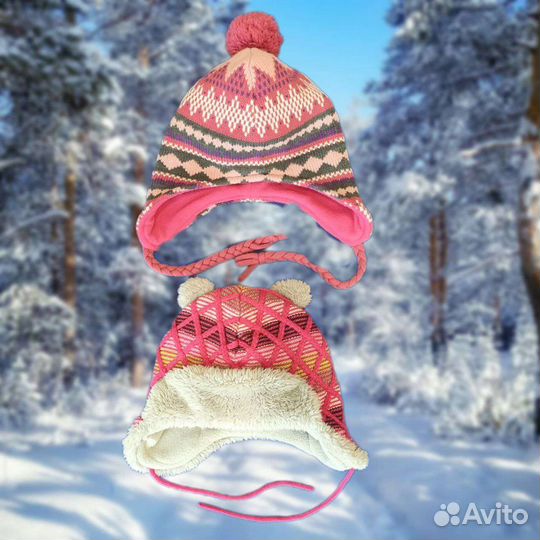 Шапка Kerry Chicco 50-52 зимняя для девочки