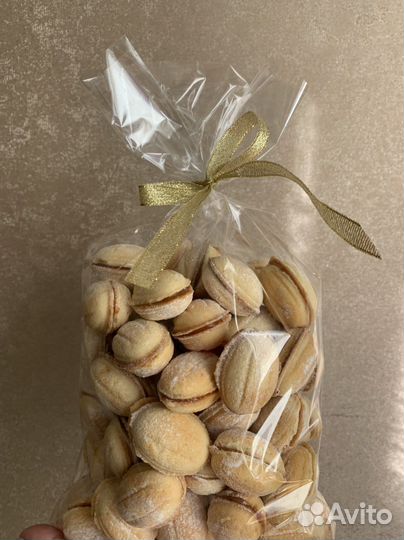 Трубочки и орешки