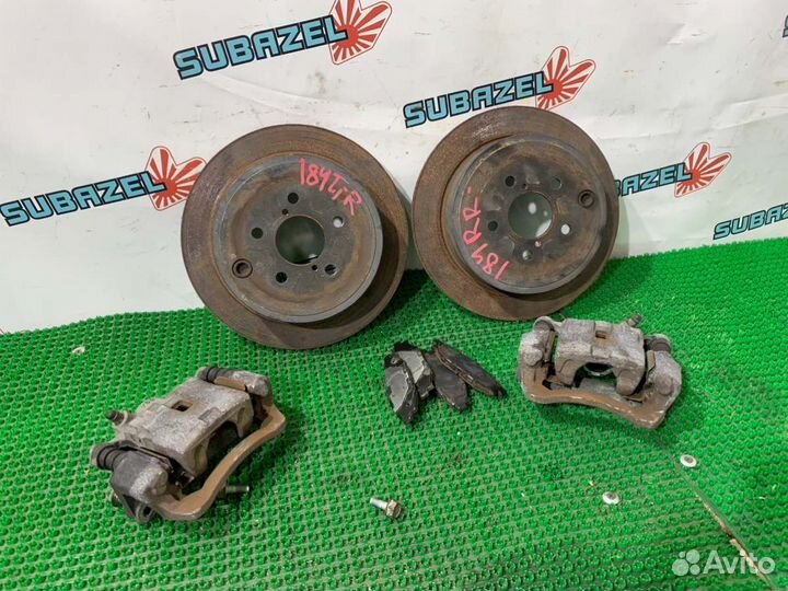 Задние тормоза Subaru Impreza GH8