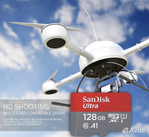 Карта памяти Micro SD 128 GB sandisk