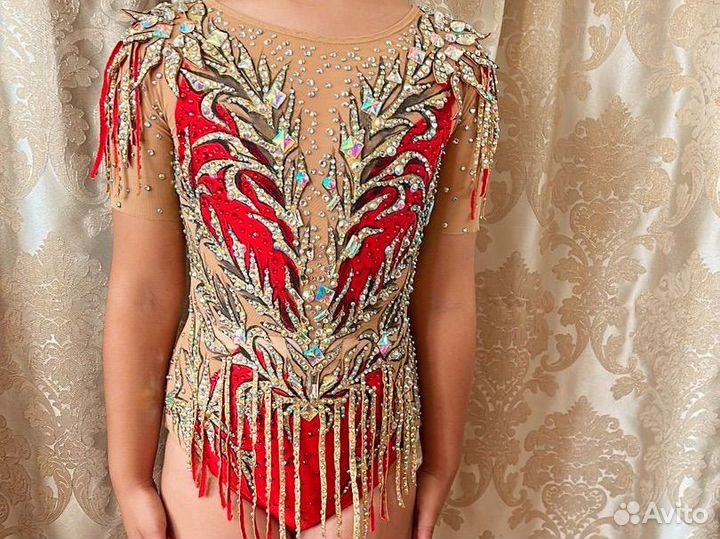 Купальник для художественной гимнастики 140-146