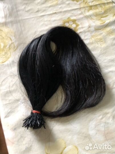 Волосы для наращивания бу 50 -55см 119 прядкй