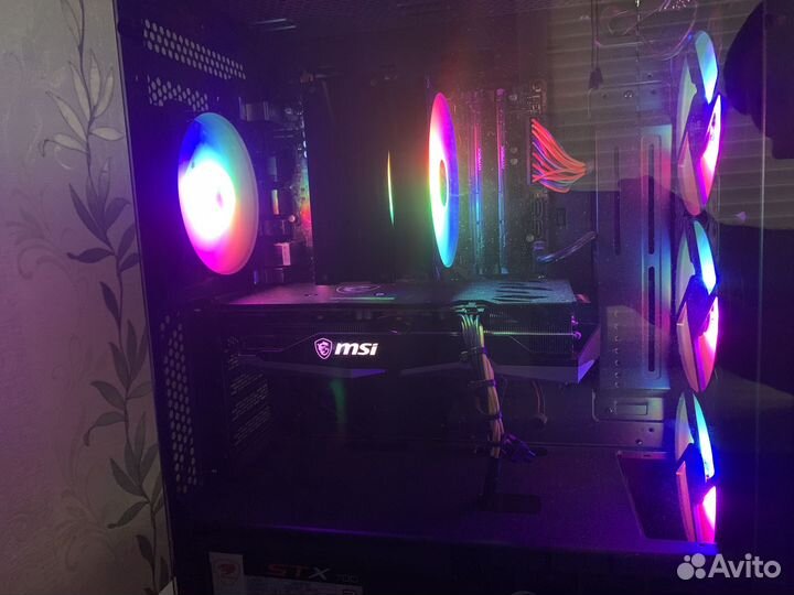 Игровой пк rx 6600 xt, i3 12100f