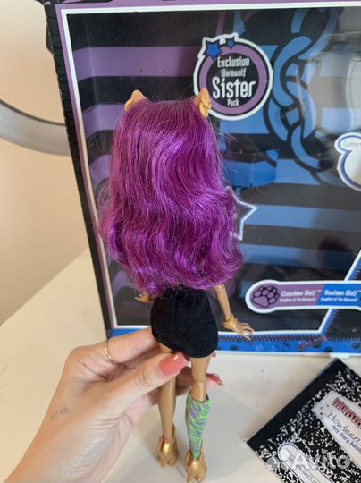 Куклы Монстер Хай Клодин и Хоулин Вульф