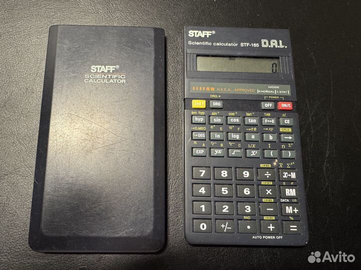 Инженерный калькулятор staff STF-165