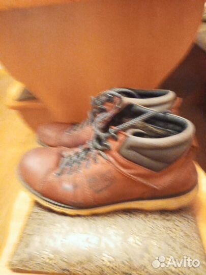 Ботинки мужские (кожа)