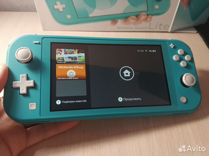 Nintendo switch lite + чехол