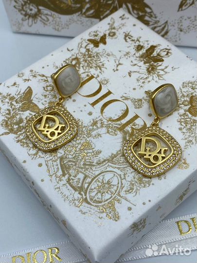 Серьги Dior