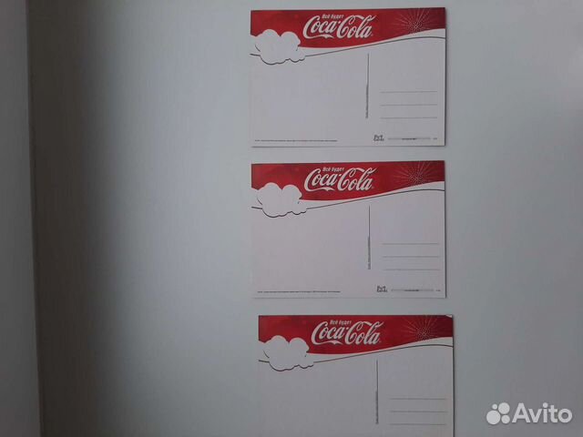 Открытки Coca-cola новые