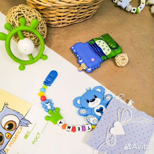 Именной держатель, посуда