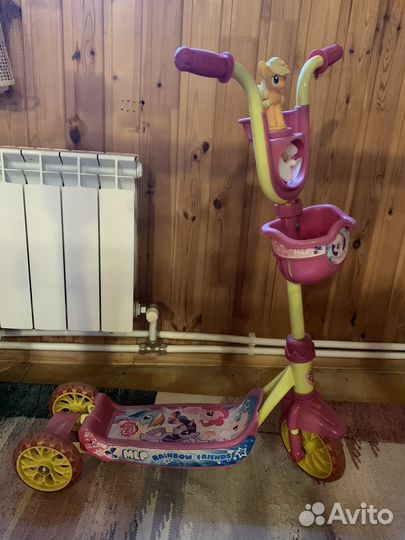 Самокат и велосипед детские