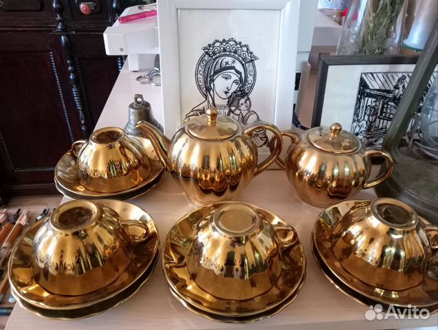 Сервиз чайный времён СССР