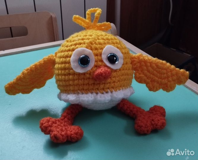 Мягкая игрушка цыпленок