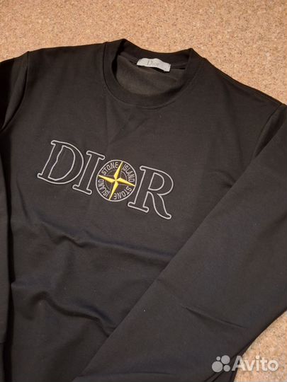 Свитшоты Dior&Stone Island