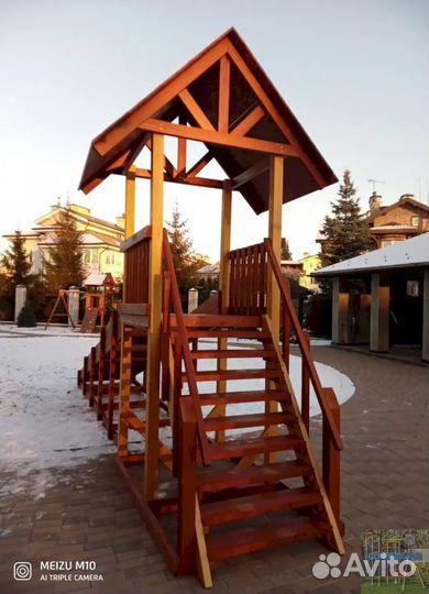 Комплекс с бельгийской горкой