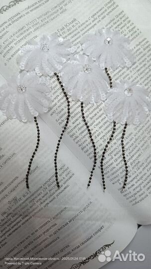 Кутюрная вышивка ручная работа