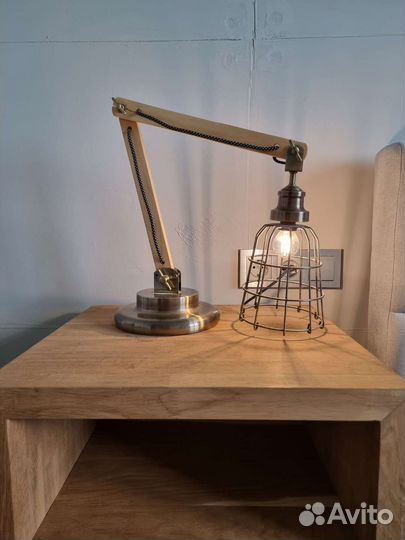 Лампа дизайнерская настольная лофт