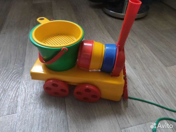 Песочный набор паравозик