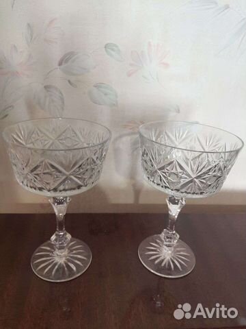 Винтажный набор конфетниц, хрусталь СССР