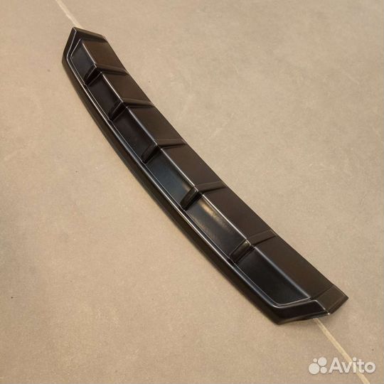 Диффузор на задний бампер Приора-2 (седан, х/б)