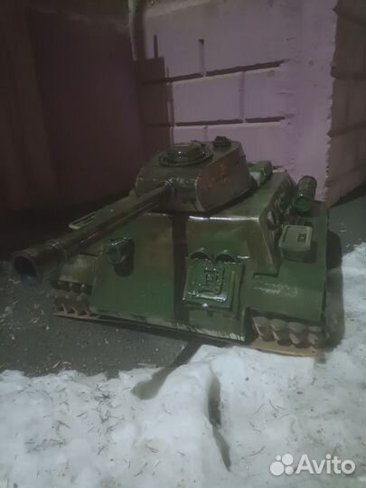 Танк 1 метр поделка