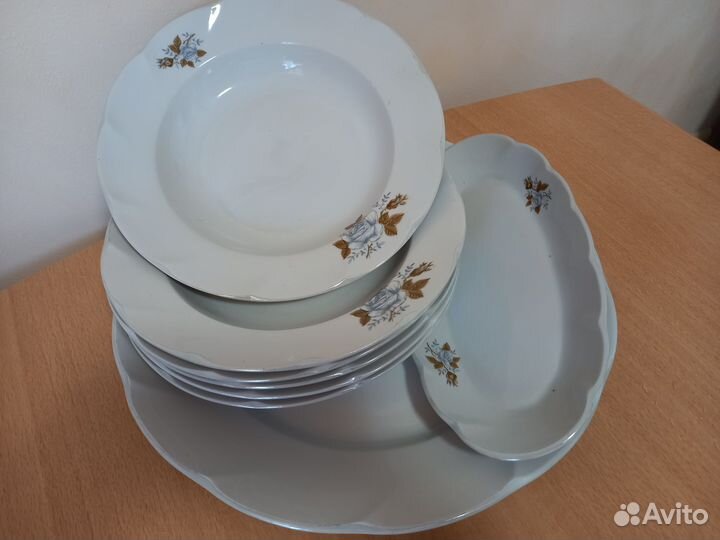 Набор столовой посуды бу