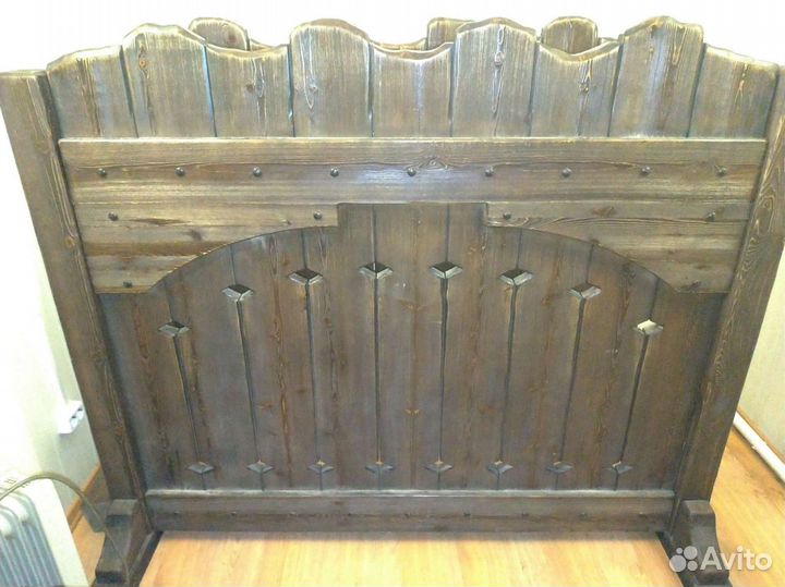 Перегородки из массива