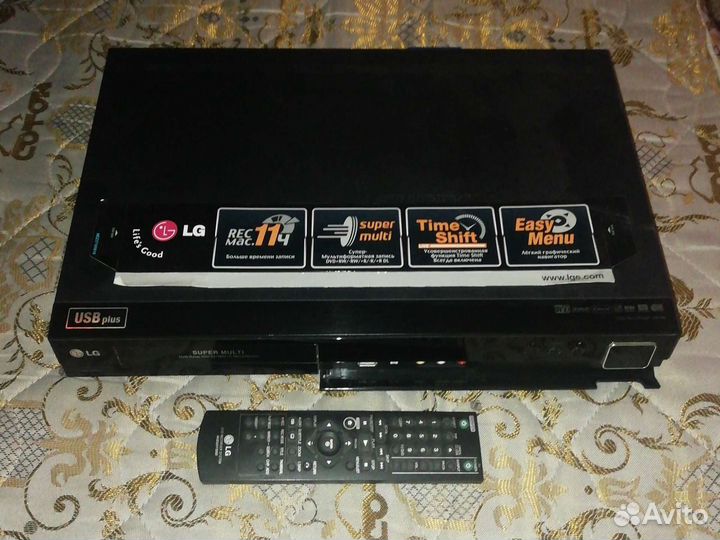 DVD рекордер LG dr788