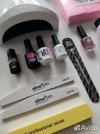 Готовый набор для мастера маникюра люкс