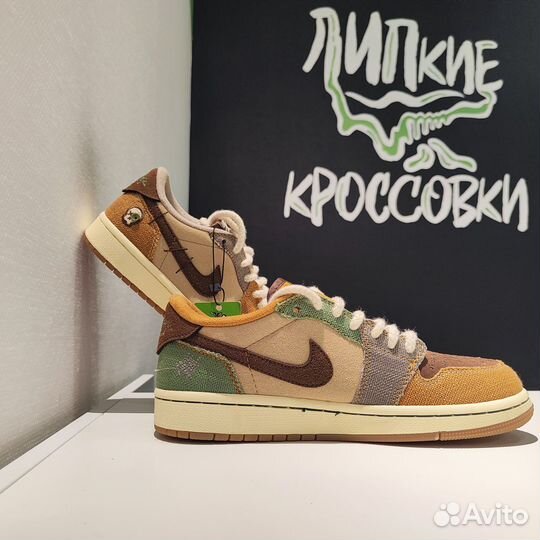 Кроссовки Air Jordan 1 Retro Low Zion Voodoo