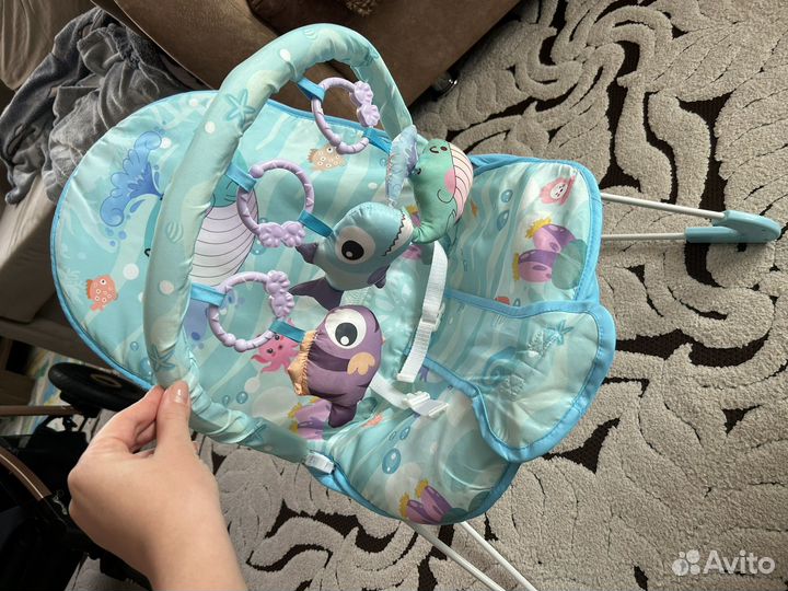 Шезлонг детский