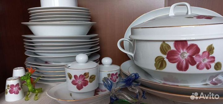 Столовый сервиз ГДР.Фарфор Кольдиц