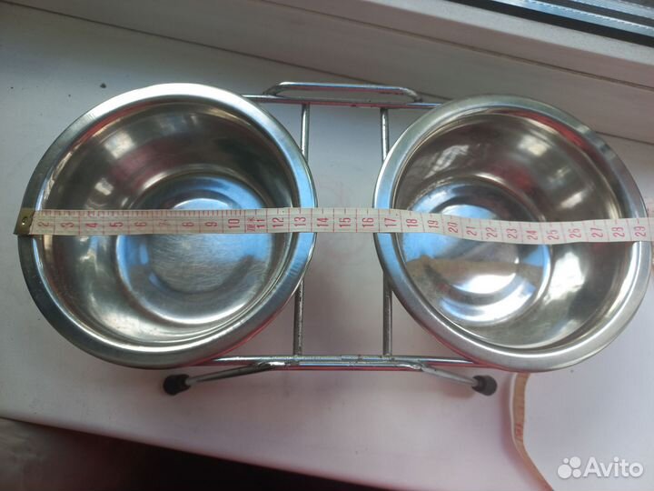 Двойная миска для животных