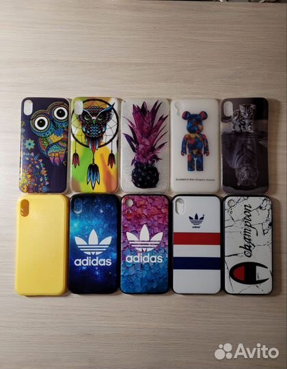 Чехлы для iPhone XR с принтами