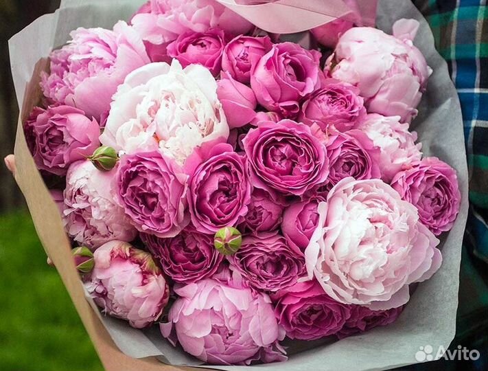 Пионовидные розы