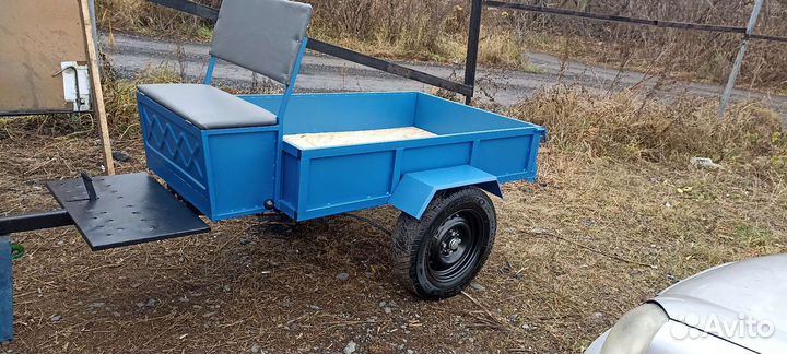 Телега для мотоблока изготовление